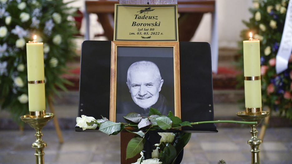 Pogrzeb Tadeusza Borowskiego odbył się trzy tygodnie po jego śmierci