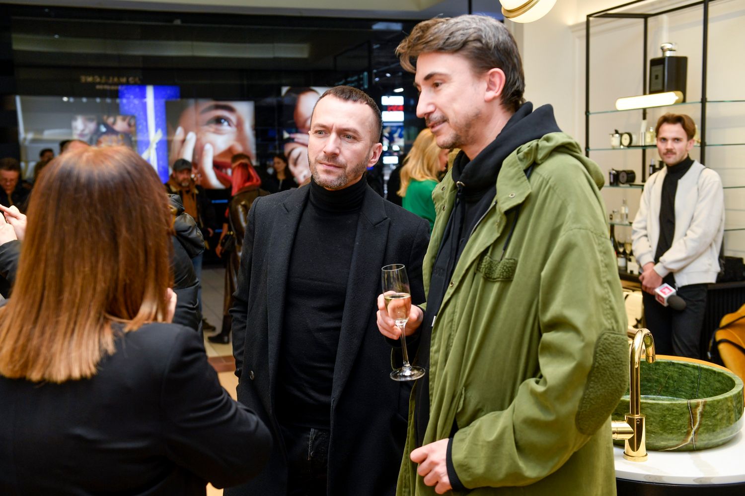 Marcin Paprocki, Mariusz Brzozowski - otwarcie butiku