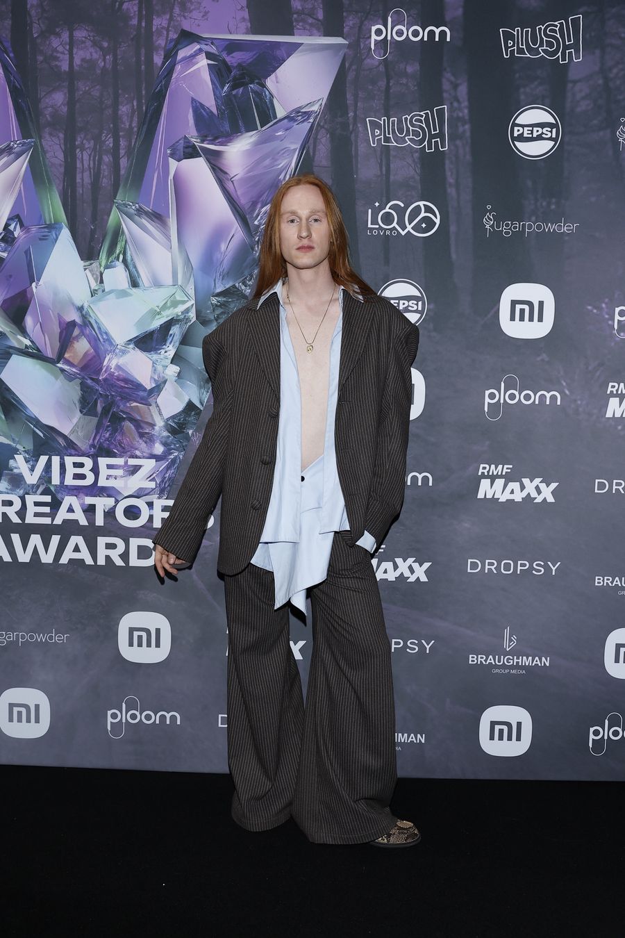 Dominik Więcek na Vibez Creators Awards 2025