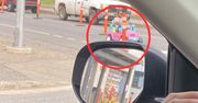 To nie fotomontaż. "Kierowca" był nietrzeźwy. Zdjęcie z Kanady