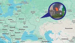 Poczuli wojnę na własnej skórze. Czarne słupy dymu nad Rosją po ataku na skład ropy