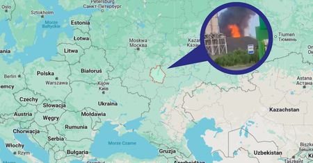 Poczuli wojnę na własnej skórze. Czarne słupy dymu nad Rosją po ataku na skład ropy