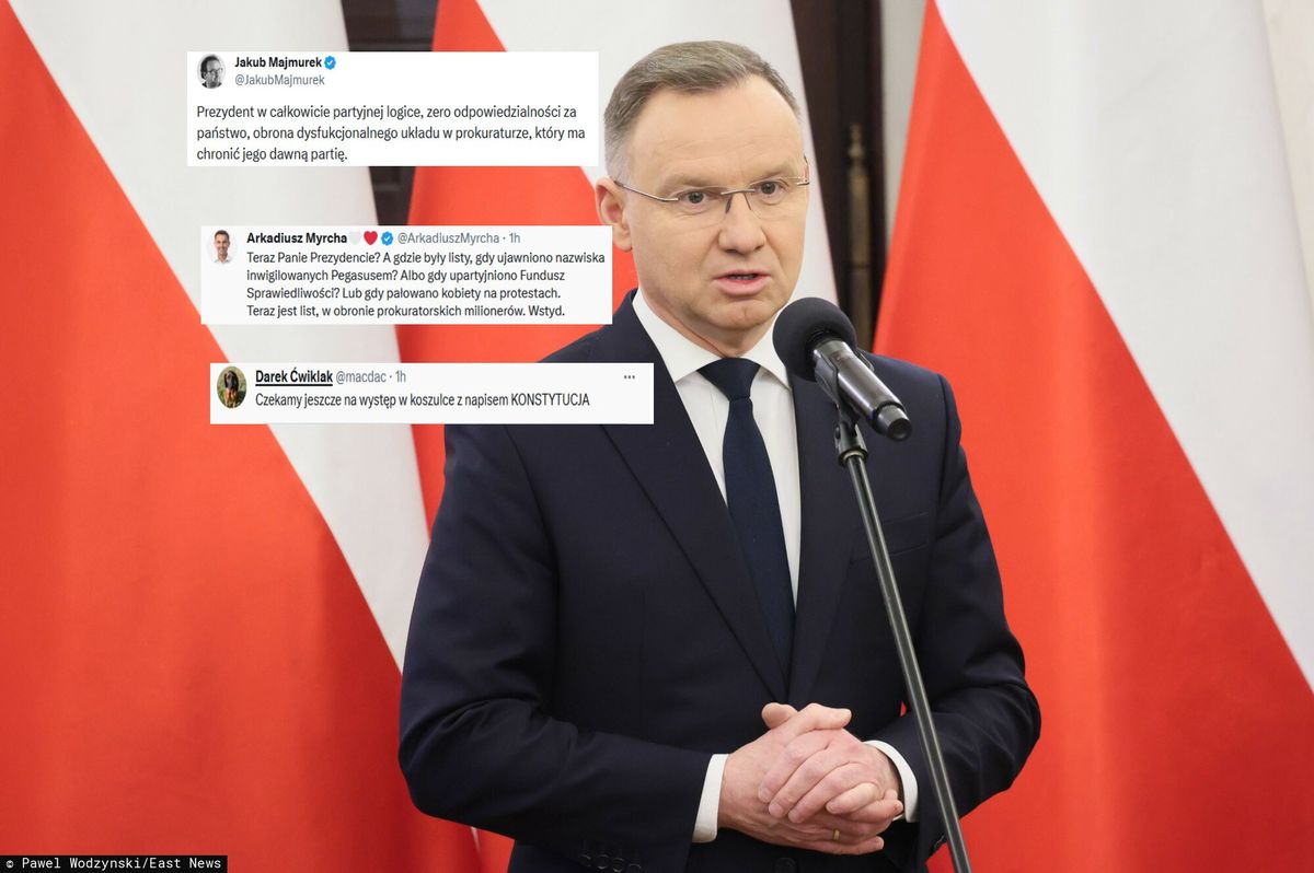 Prezydent pisze do Tuska. Lawina komentarzy w sieci