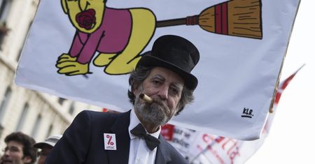 Protesty we Francji. Radykalna lewica przeciw rządom Hollande'a