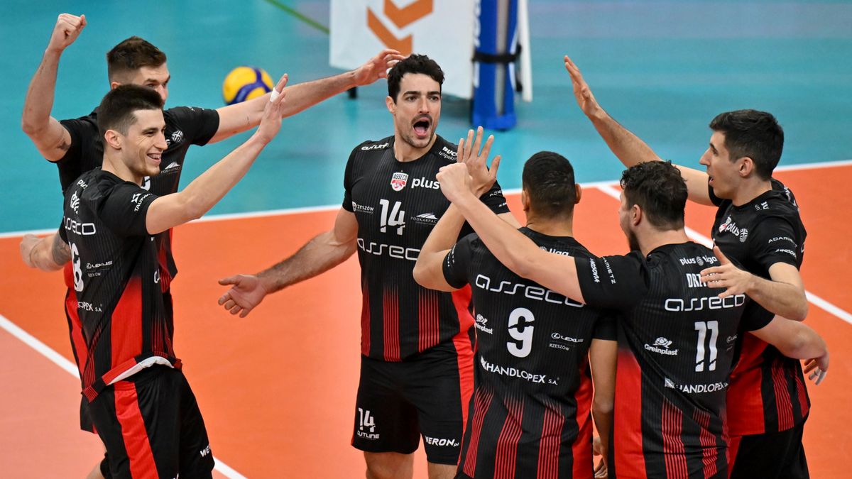 PAP / Piotr Polak / Asseco Resovia Rzeszów jesienią 2023 roku