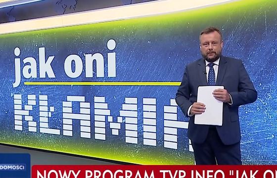 „Jak oni kłamią” zaraz po wyborach zniknie z TVP1