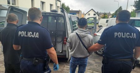 Myszków. Wspólną przejażdżkę ojca z synem zakończyli policjanci