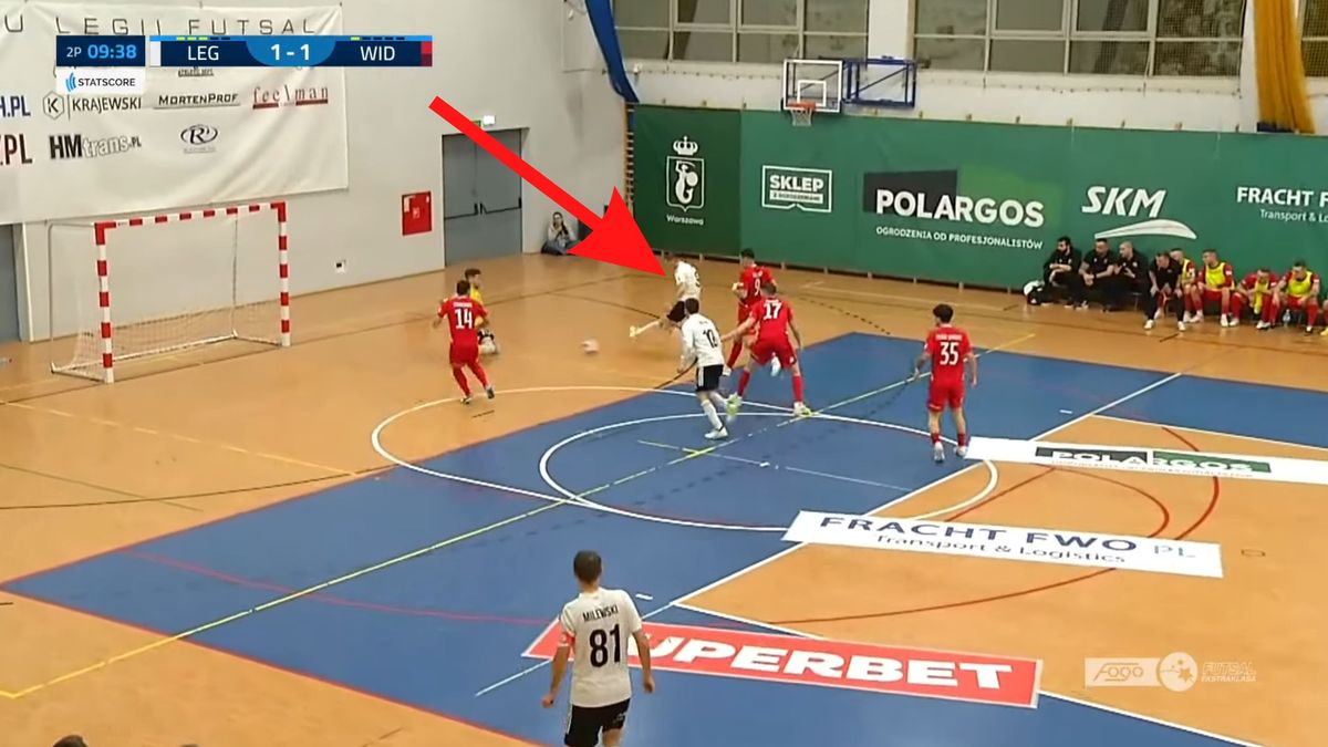YouTube / Futsal Ekstraklasa / Legia Warszawa pokonała Widzew Łódź