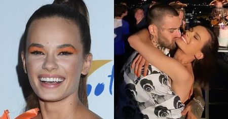 Natalia Szroeder pozdrawia fanów z pleców Quebonafide: "Kto to widział, żeby MAŁPĘ NA BARANA NOSIĆ" (FOTO)