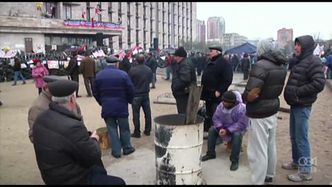 Prorosyjskie manifestacje w Doniecku. Okupują budynki