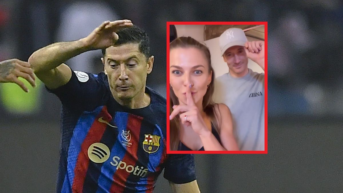 Zdjęcie okładkowe artykułu: PAP/EPA / STR / Instagram/annalewandowska / Na zdjęciu: Robert Lewandowski, na małym zdjęciu: z żoną Anną Lewandowską