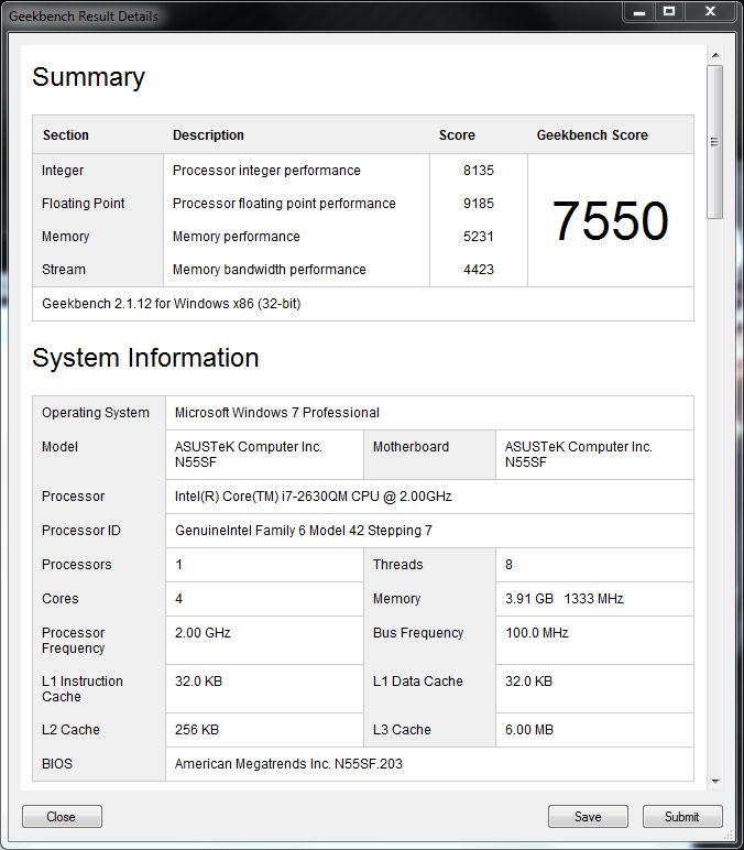 Asus N55SF - lepsze wrogiem dobrego! [test cz. 2] 11