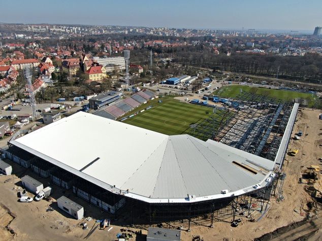 Budowa stadionu Pogoni Szczecin / fot. UM Szczecin