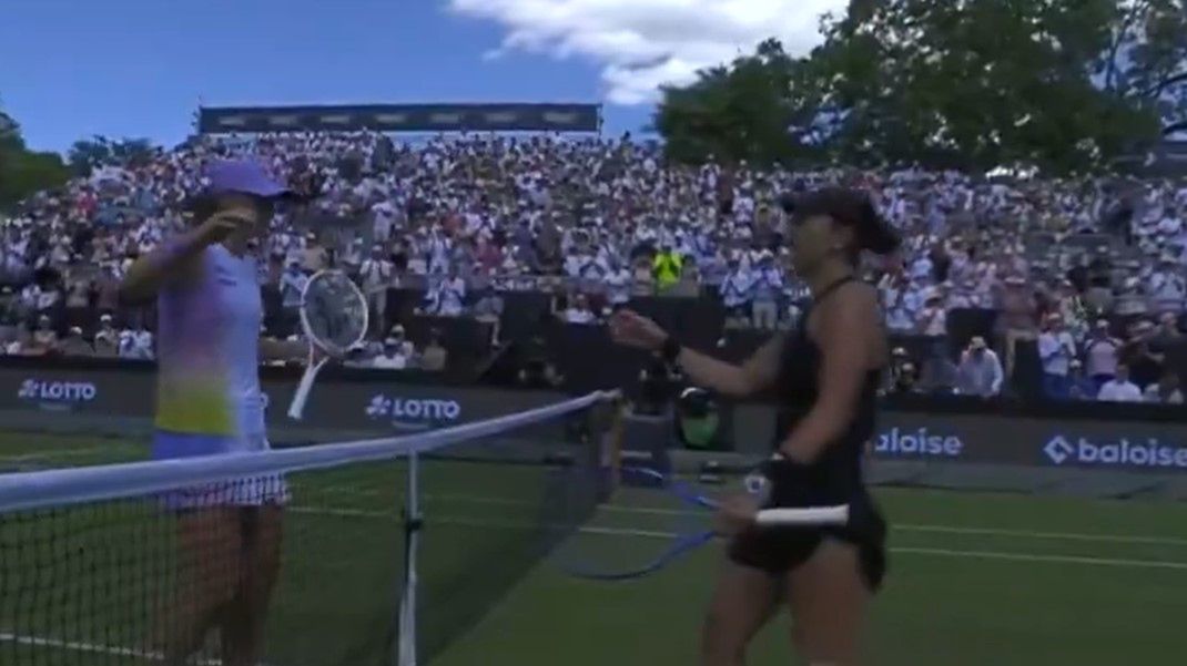 Twitter / wta / Iga Świątek i Jessica Pegula