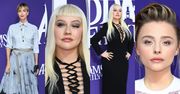 Premiera "Rodziny Addamsów": Christina Aguilera przebrana za Morticię, "chłopięca" Charlize Theron, odmieniona Chloe Grace Moretz (ZDJĘCIA)