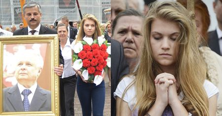 "Marysia z Gorzowa" modli się za Lecha Kaczyńskiego! (ZDJĘCIA)