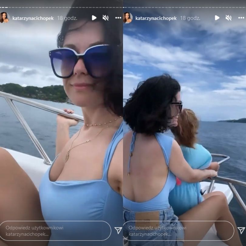 Katarzyna Cichopek relacjonuje wakacje na Seszelach