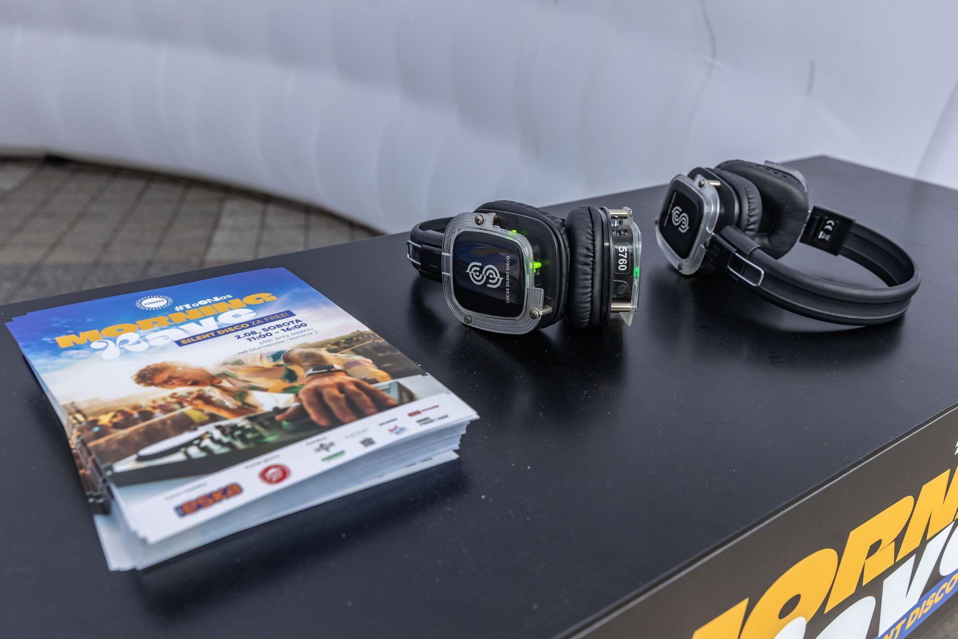 Silent disco w Bonarce na dzień dobry