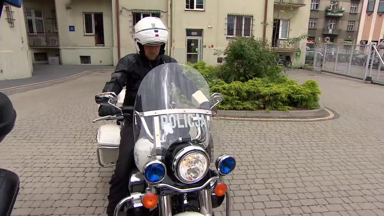 Rzeszowska drogówka jeździ… Harley-Davidsonem