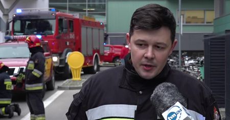 Pożar w Uniwersyteckim Centrum Klinicznym w Gdańsku. W czasie akcji gaśniczej zalana została porodówka