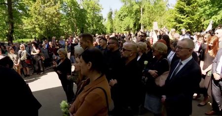 Kacper Tekieli spoczął na gdańskim cmentarzu