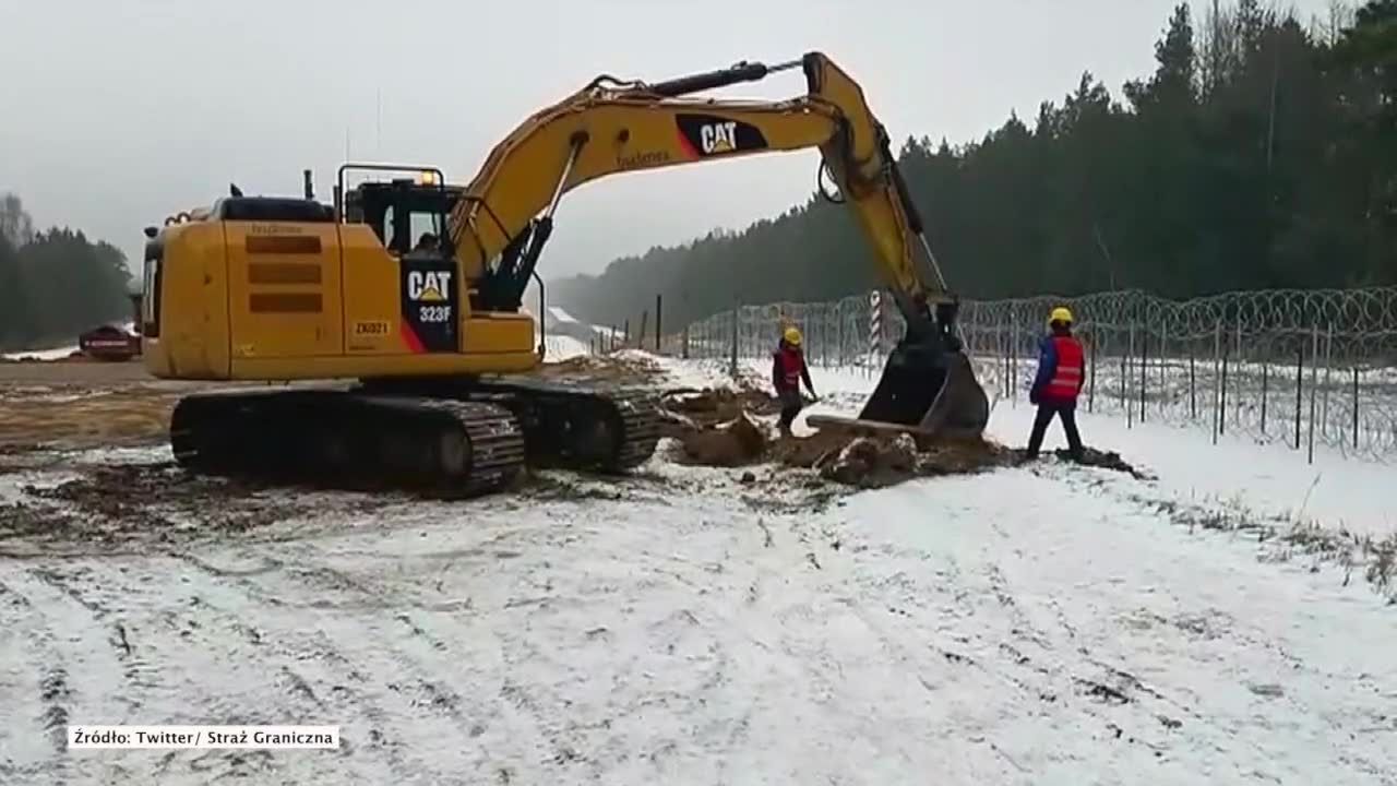 Ruszyła budowa bariery na granicy Polski i Białorusi. Jej koszt to ponad 1,6 mld zł.