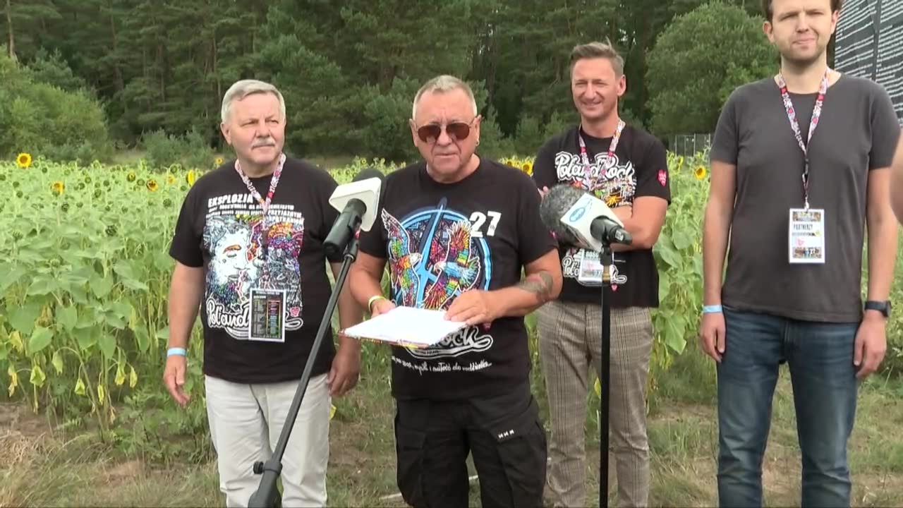 “Niech hejterzy się wstydzą”. J. Owsiak przed startem festiwalu Pol’and’Rock tylko dla zaszczepionych