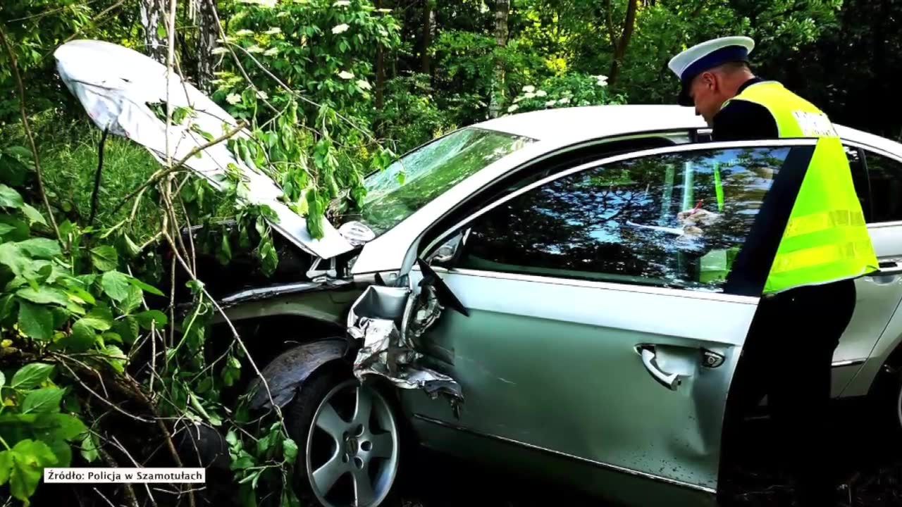 Pijany kierowca spowodował wypadek. Zmarł idący poboczem 14-latek