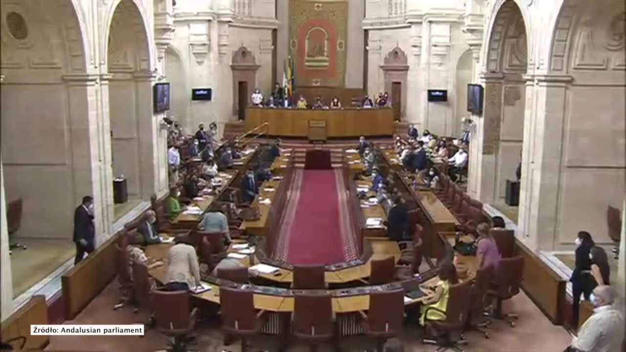 Szczur w parlamencie Andaluzji. Przewodnicząca krzyknęła, posłowie uciekali na biurka.