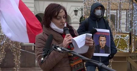 Manifestacja w obronie A. Nawalnego w Warszawie