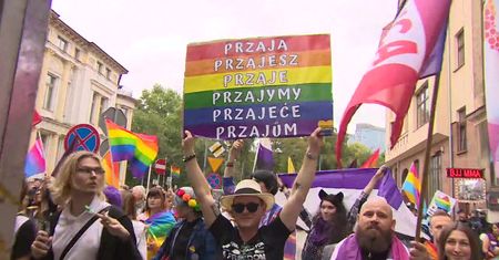 “Wyrażamy solidarność z Ukrainą”. Ulicami Katowic przeszedł szósty Marsz Równości