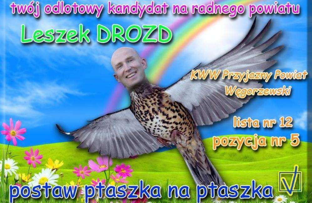 Leszek Drozd – plakat wyborczy