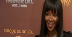 Naomi Campbell na premierze spektaklu o Michaelu Jacksonie