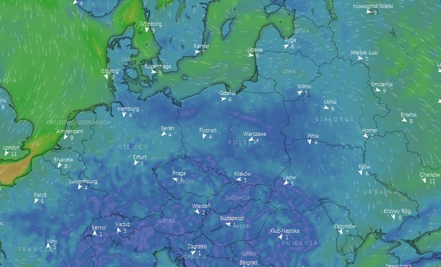 Pogoda. Powietrze arktyczne znad Skandynawii. W weekend spadnie śnieg