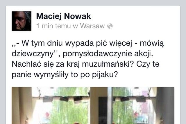 Zachęcają, aby wypić za Syrię. "Czy te panie wymyśliły to po pijaku?" - komentuje Maciej Nowak