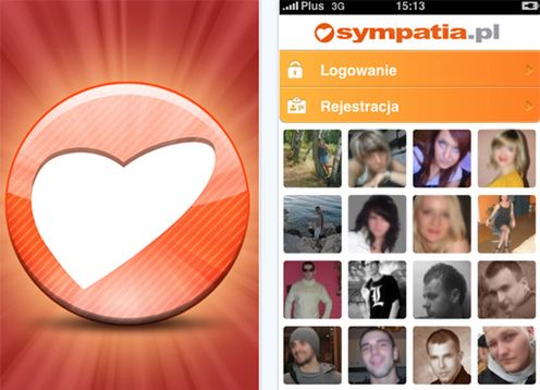 Sympatia.pl na iPhonie