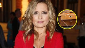 Torebka za 250 tys. zł. Ostra reakcja dziennikarki Polsatu