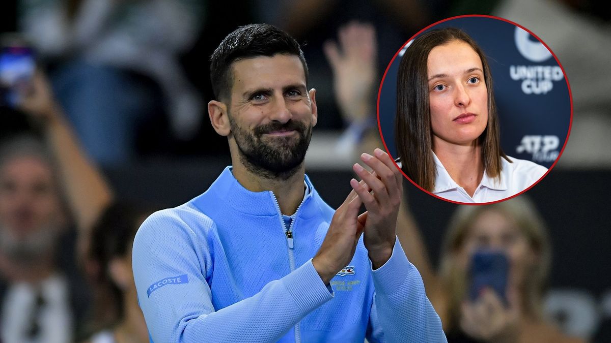 Novak Djoković mówi o Idze Świątek.