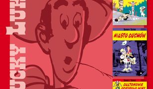 Daltonowie wciąż uciekają; Miasto duchów; Daltonowie odkupują winy. Lucky Luke.