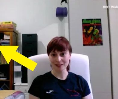 Wpadka na wizji. Kobieta miała za plecami gadżet erotyczny