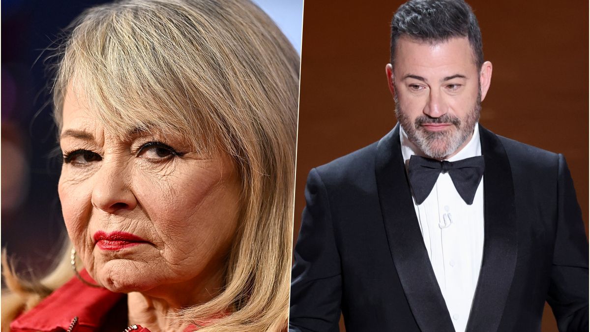 Roseanne Barr i Jimmy Kimmel