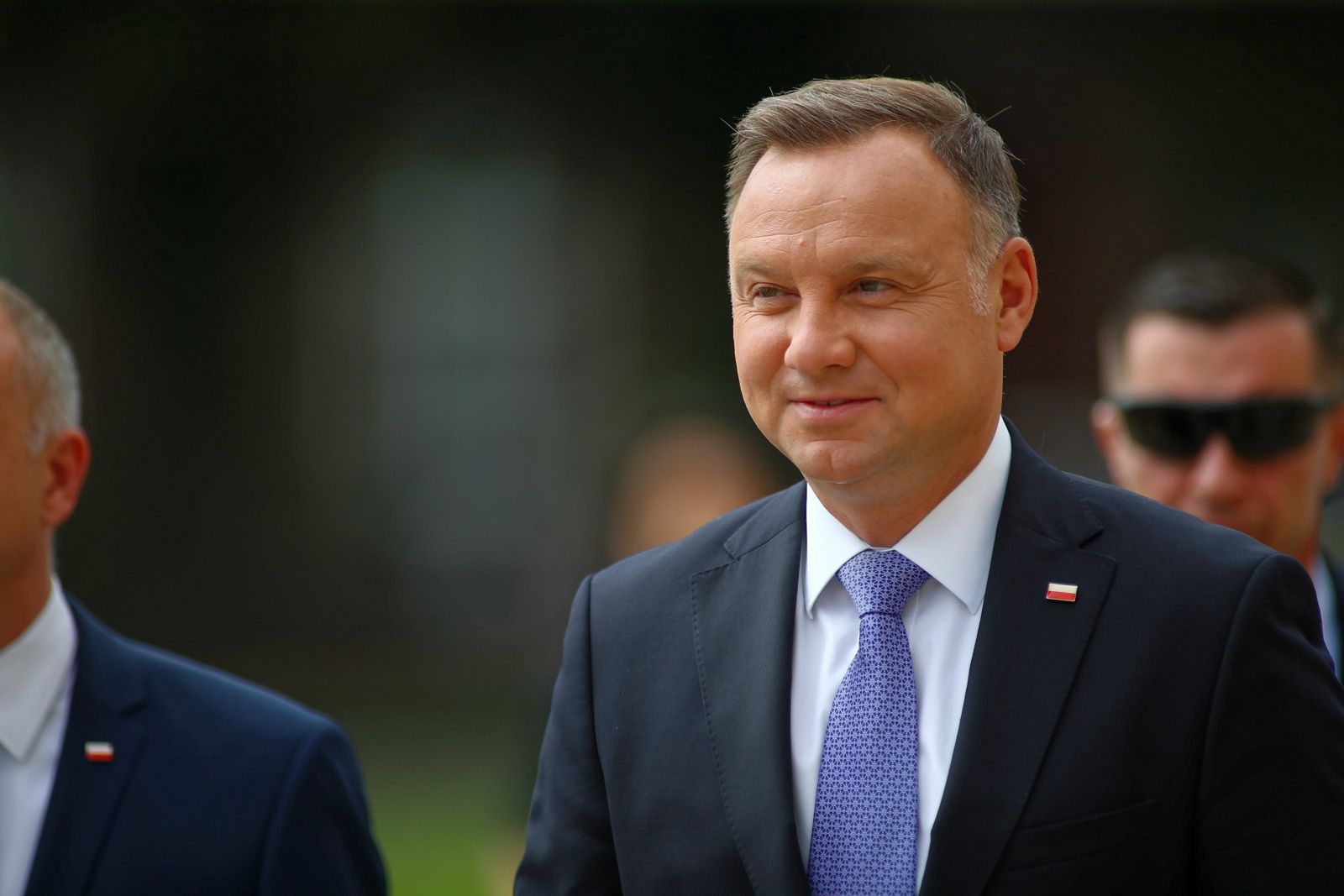 Andrzej Duda na pokładzie samolotu. Kapitan nie miał wszystkich uprawnień