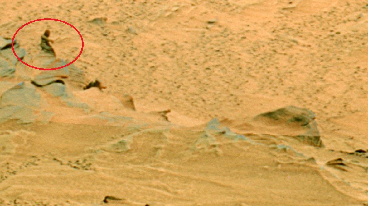Najdziwniejsze zdjęcia Marsa. Ludzie uwierzyli, że to ślady cywilizacji [galeria] 1