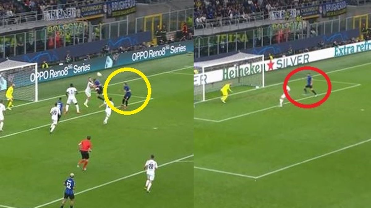 Zdjęcie okładkowe artykułu: Twitter / Polsat Sport / Bramki dla Interu na 1:0 i 2:0