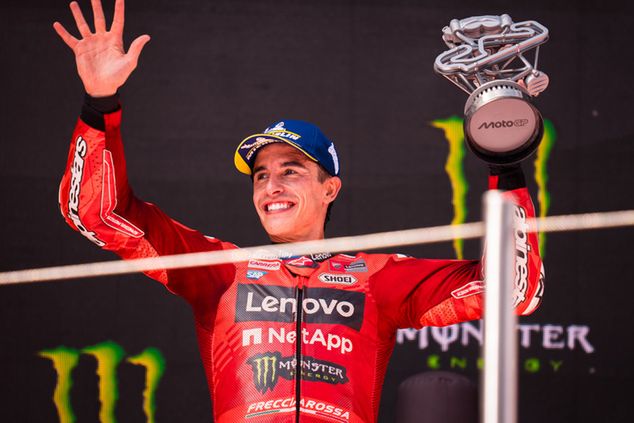 Marc Marquez zdominował sezon 2025 w MotoGP (fot. Vaclav Duska/Monster Media)