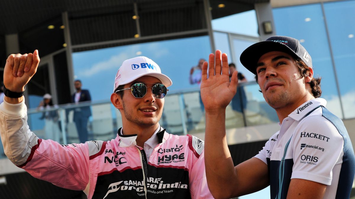 Materiały prasowe / Force India / Na zdjęciu: Esteban Ocon (po lewej) i Lance Stroll