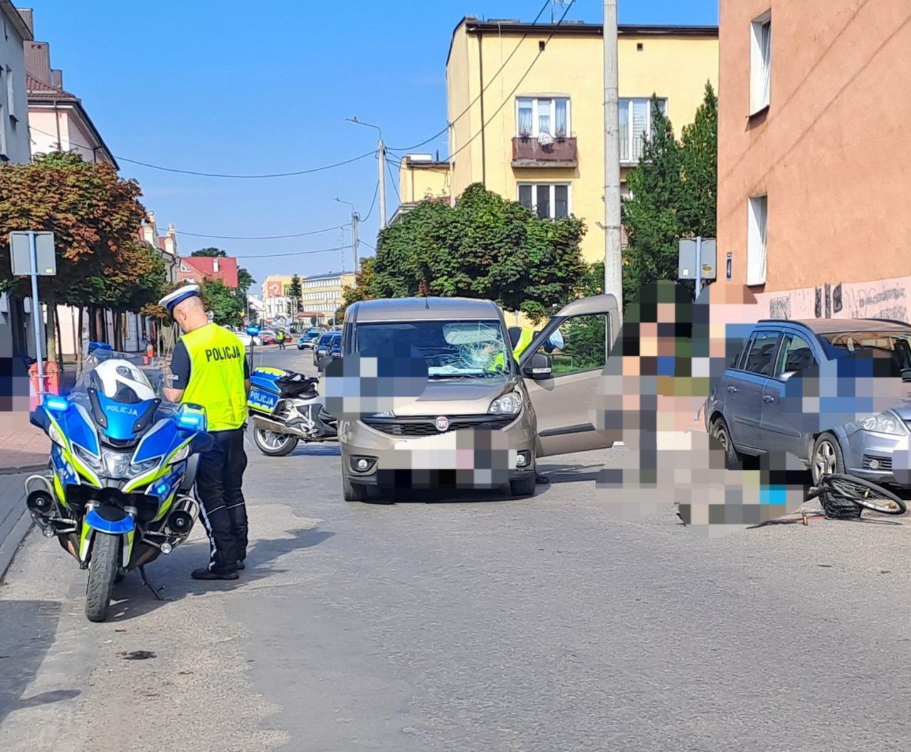 Radzyń Podlaski: Potrącenie rowerzysty. Mężczyzna trafił do szpitala