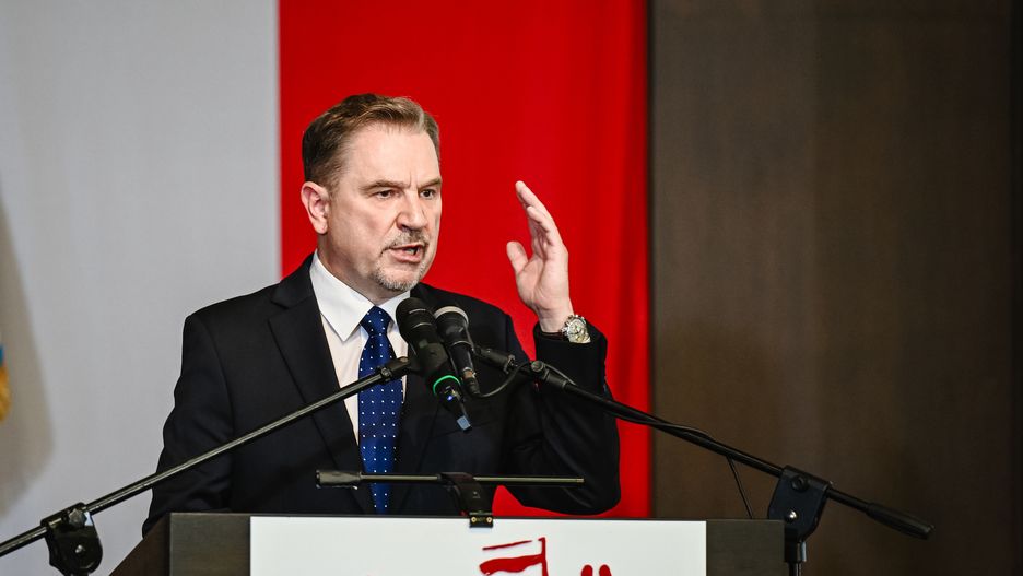Szef "Solidarności" Piotr Duda