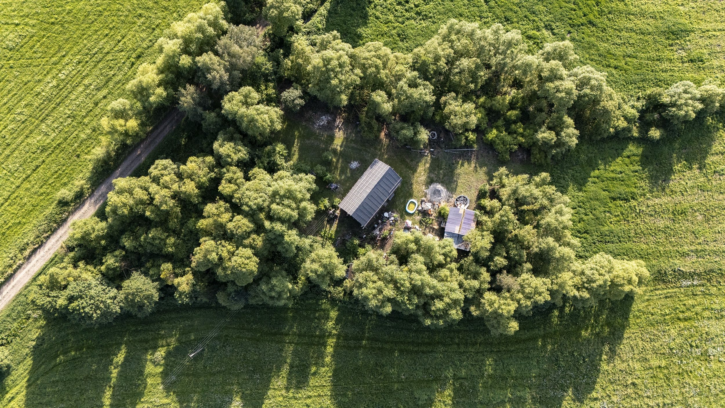Wyciąg, znikająca osada koło Osieka nad Notecią