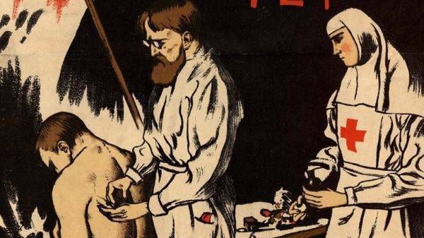 Ponieważ wielu obywateli nie potrafiło czytać, ani pisać, walczono z epidemiami również za pomocą plakatów.